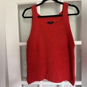 J Crew sleeveless  crew neck sweater